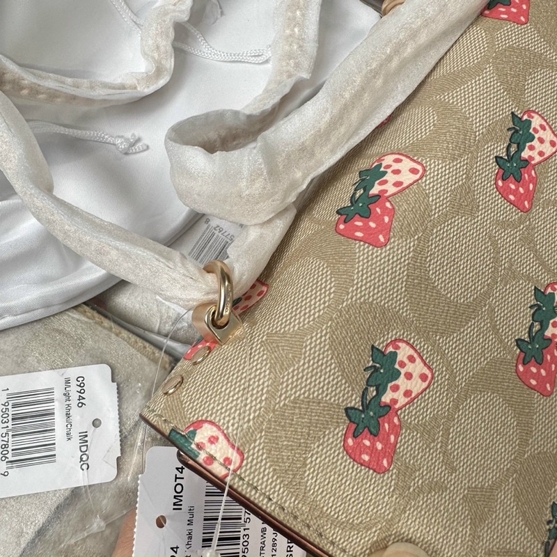 TÚI COẠCH MINI KLARE CROSSBODY  IN SIGNATURE CANVAS