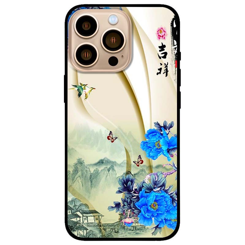 Ốp lưng dành cho iPhone 13 Pro Max - iPhone 14 - 14 Plus - 14 Pro - 14 Pro Max - iPhone Khác mẫu Hoa