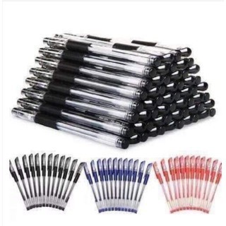 Bút bi xanh,đỏ,đen dạng gel nước chuẩn nét
