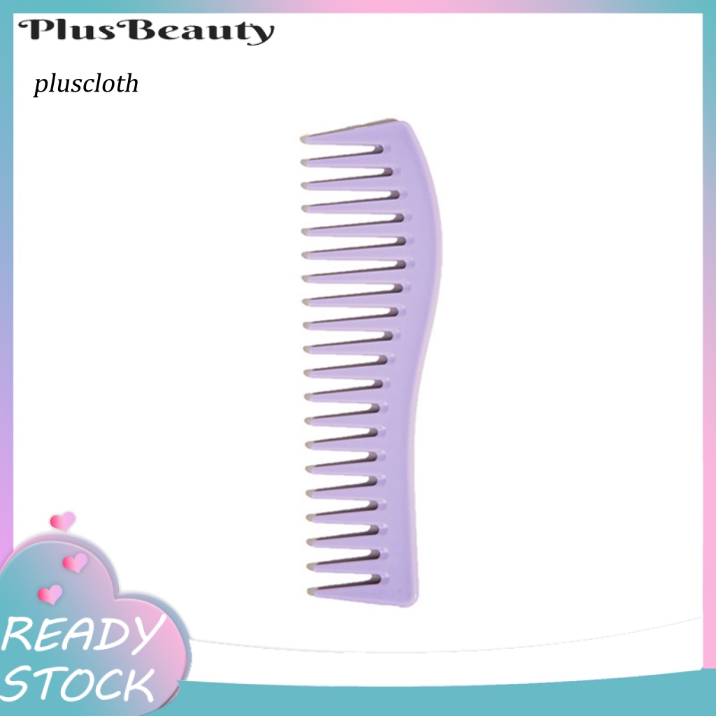 Lược Chải Tóc Răng Thưa Bằng Nhựa Tiện Dụng Cho Salon