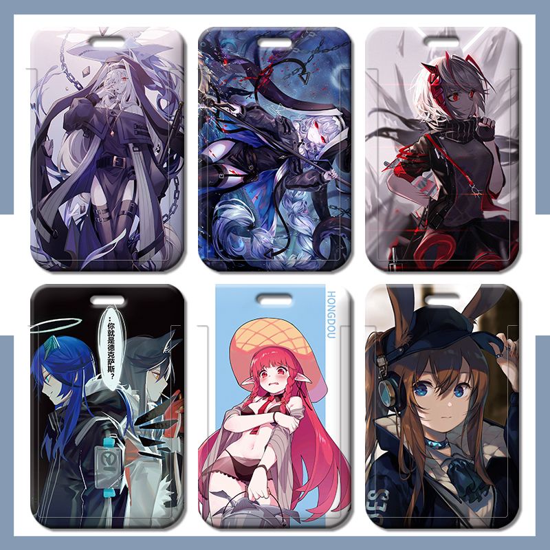 Vỏ Bọc Thẻ ID Học Sinh Arknights Amiya / Gladiia