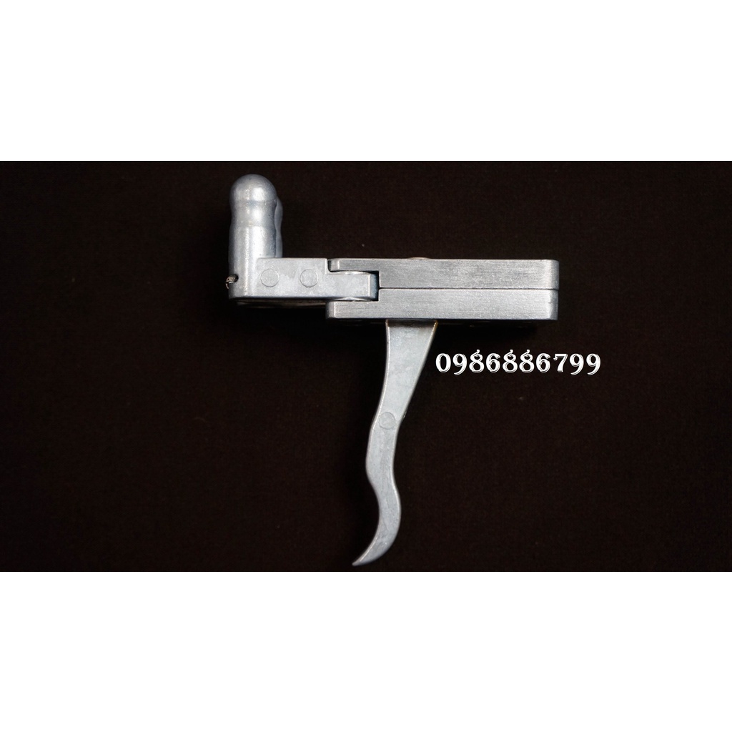 Cò kẹp bi N.á cao su cải tiến - loại 1 - thanh kẹp inox, tặng ốc