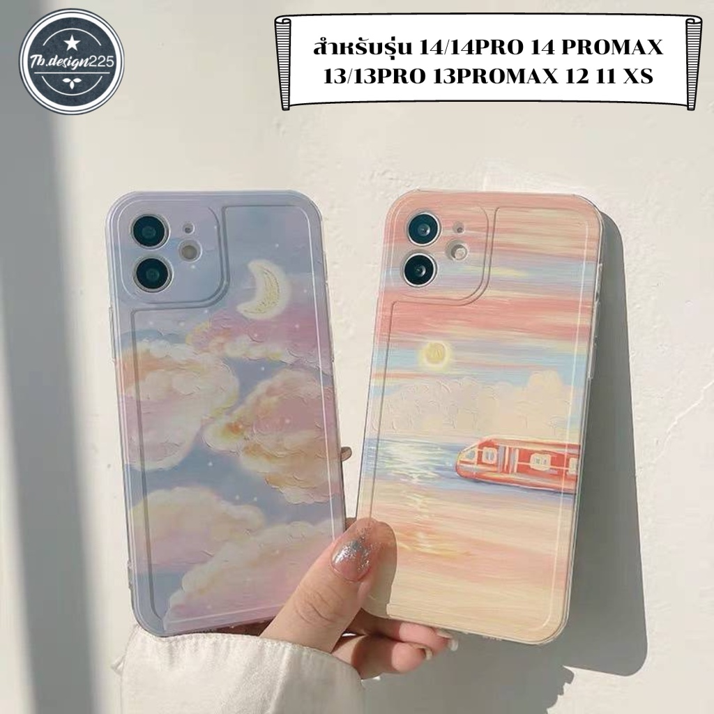 --Silicone Case In màn hình tự nhiên TPU mềm cho các mẫu 14 / 14PRO 14 PROMAX 13 / 13PRO 13PROMAX 12