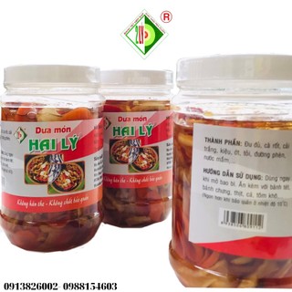 Dưa món [bánh tét trà cuôn hai lý tại trà vinh]