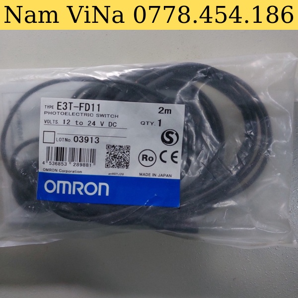 [Xuất vat] Cảm biến quang . E3T-FD11 2M