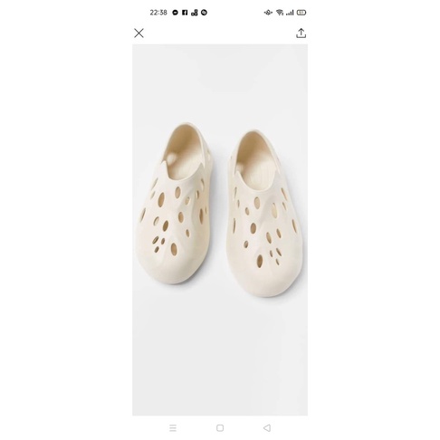 Giày zara siêu nhẹ auth size 36