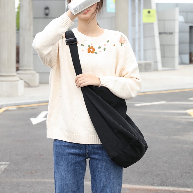 Túi Đeo Vai Phong Cách Hàn Quốc Cổ Điển Thời Trang Cho Nữ