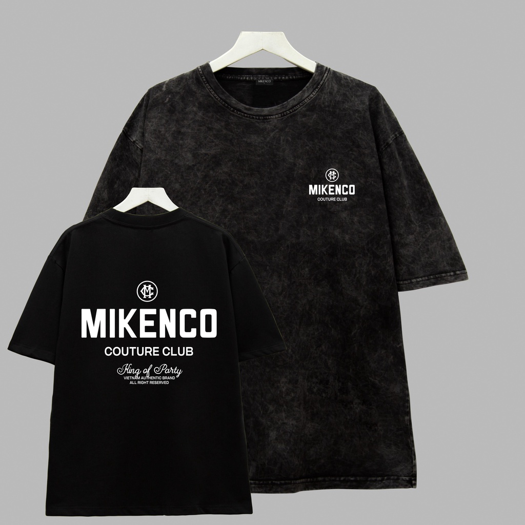 Áo thun MIKECO COUTURE CLUB YGGENZ shop , Áo thun unisex nam nữ from rộng oversize chất liệu cotton 100%