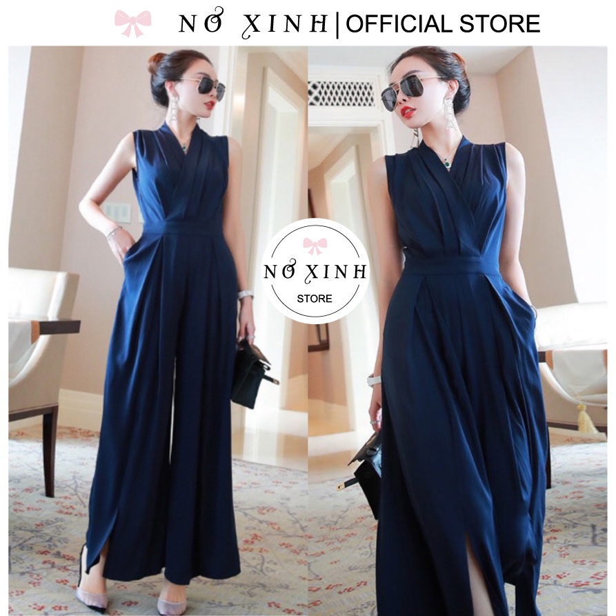 Jumpsuit Nữ Hàn Quốc Ống Rộng Cao Cấp Có Size M-L-XL-XXL (có ảnh+video thật)