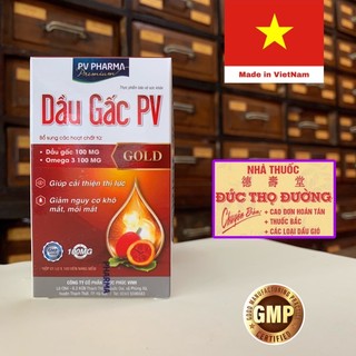 Dầu Gấc PV sáng mắt 100 viên