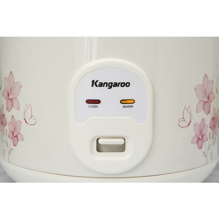 Nồi cơm điện nắp gài Kangaroo KG12RC1-1.2L hàng trưng bày đẹp mới 98-99% chính hãng 100% bảo hành 12 tháng