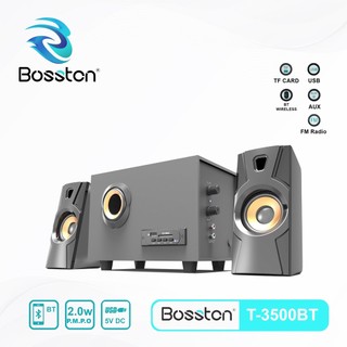 Loa vi tính 2.1 Bosston T3500-BT tích hợp Bluetooth Usb thẻ nhớ âm thanh mạnh mẽ -