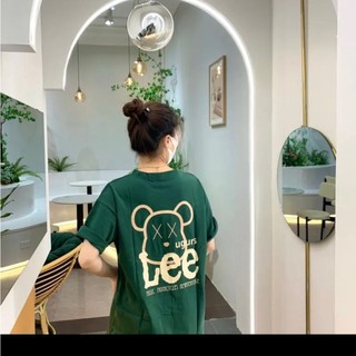 Áo thun phông gấu lee thời trang unisex form rộng
