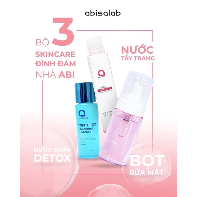 Abisalab Hyaloten Liquid Cleanser - Gel rửa mặt cân bằng hệ vi sinh 100ml