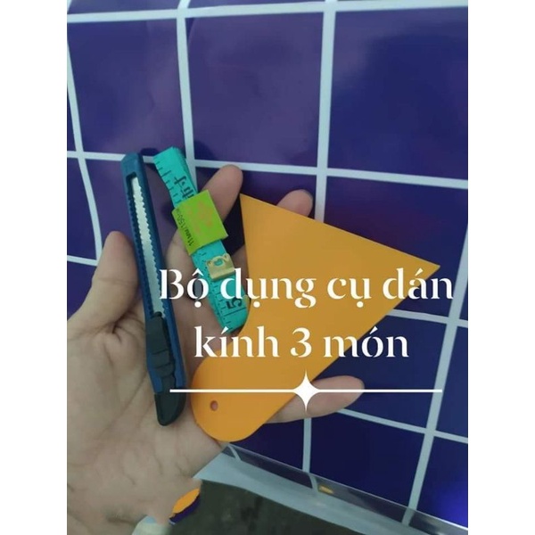 Phim dán kính màu, phim cách nhiệt dán chống nắng ô tô, dán kính nhà khổ 50cm )