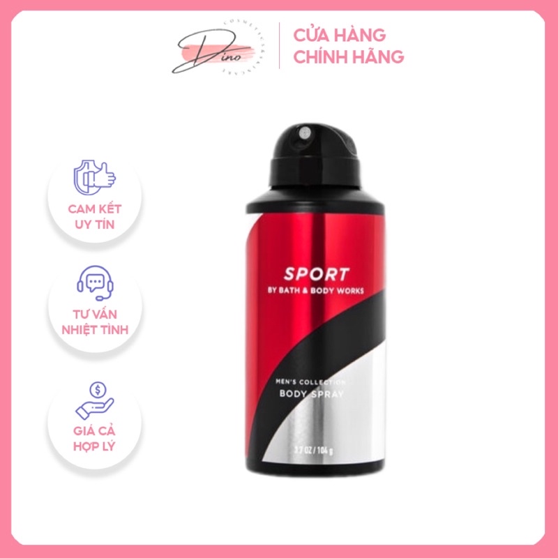 Xịt thơm toàn thân nam - body spray