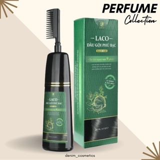 Dầu gôi phủ bạc laco black hair 200ml - gội là đen nhuộm tóc tự tin