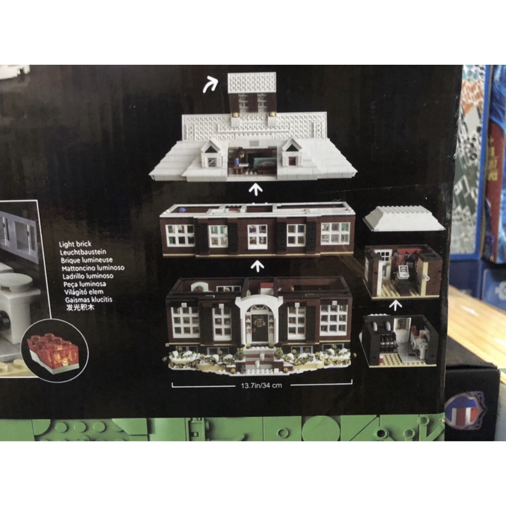 Đồ Chơi Xếp Hình A 68478 Căn Nhà Trong Phim Home Alone 3955 Mảnh