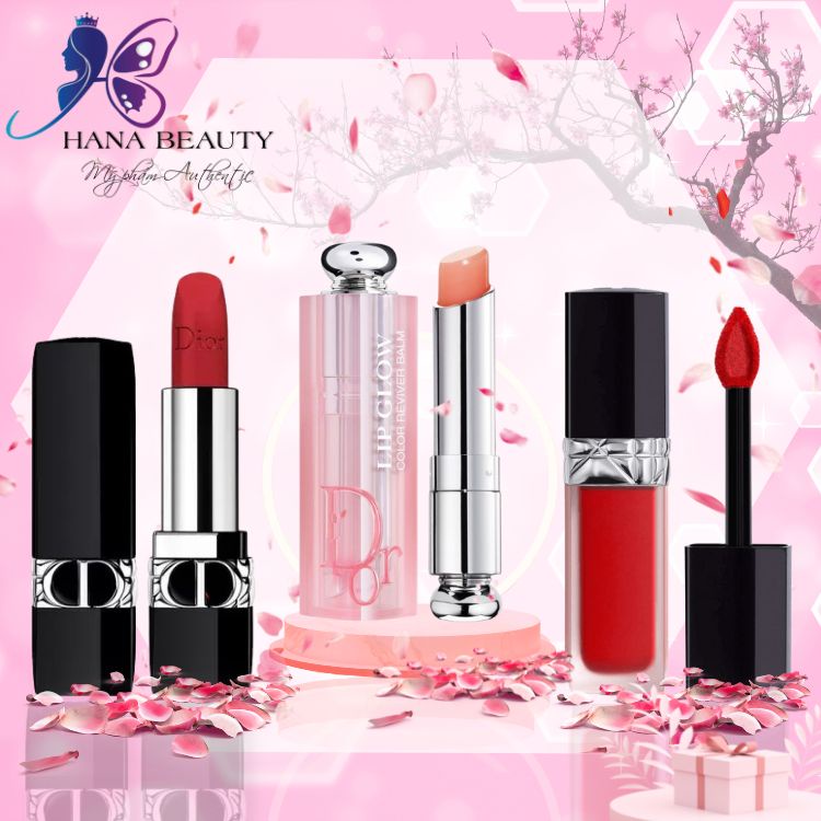 Son Dưỡng 𝐃𝐢𝐨𝐫 Addict Lip Glow_𝐃𝐢𝐨𝐫 Rouge Matte Lipstick Full size 3.5g Đủ Bill Bao Check