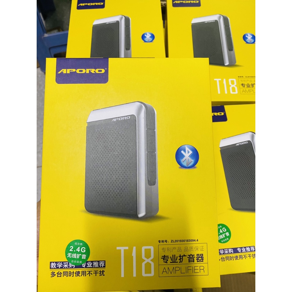 Máy trợ giảng không dây Aporo T18 Bluetooth 2.4G