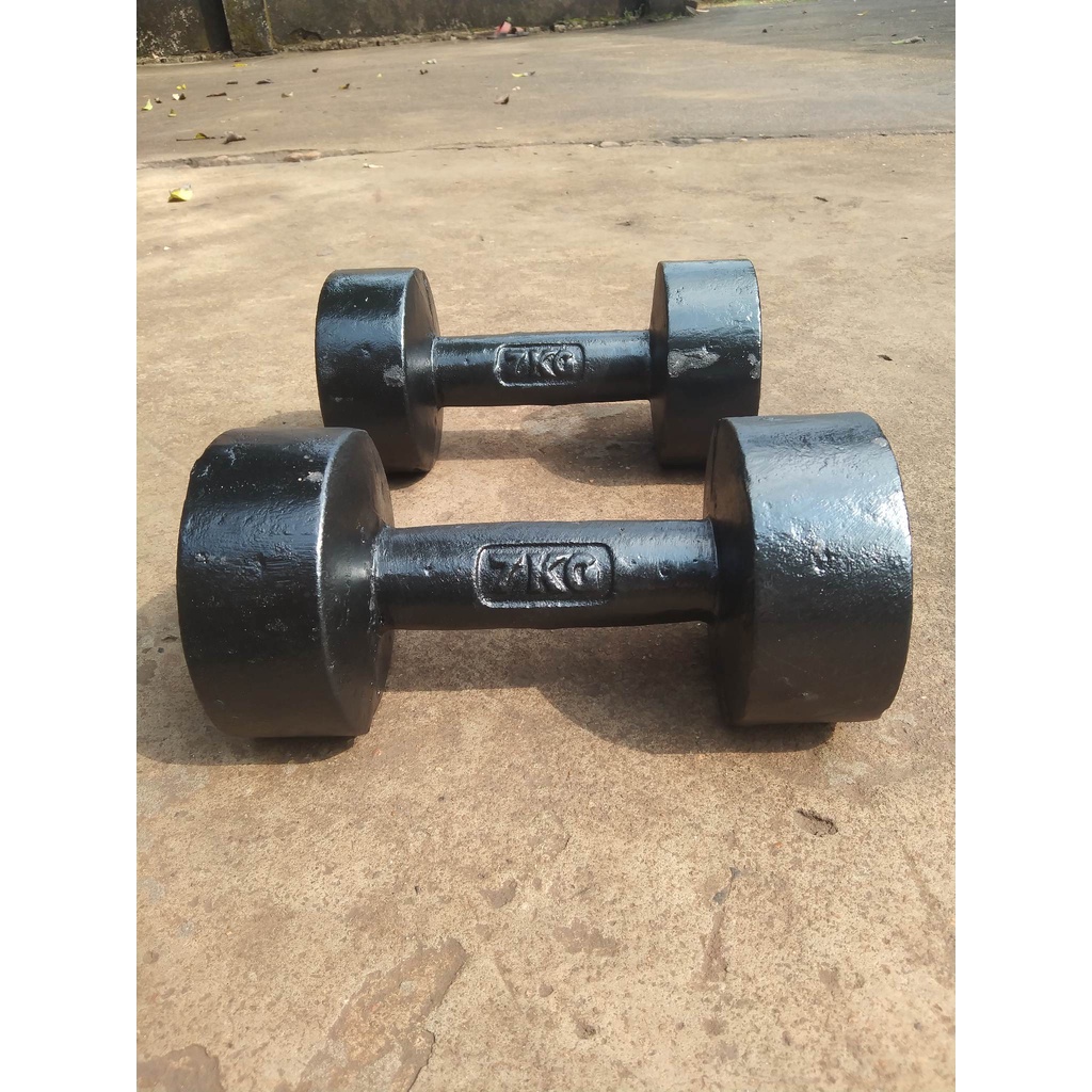 Cặp tạ tay gang đúc 7kg (tổng 14kg cho 2 tay)