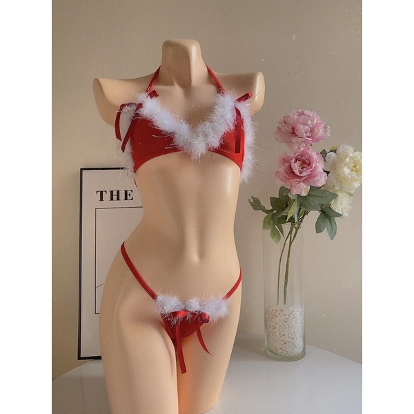 bộ đồ lót noel - cosplay sexy - CẨM LƯU