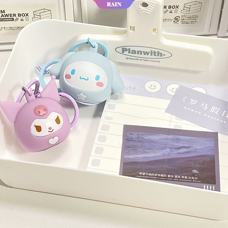 SANRIO Móc Khóa Hình Cinnamoroll Hoạt Hình Dạ Quang Dễ Thương