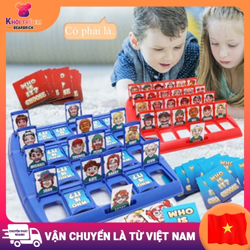Bộ thẻ trò chơi đoán đoán tư duy logic cho bé tương tác cùng cha mẹ