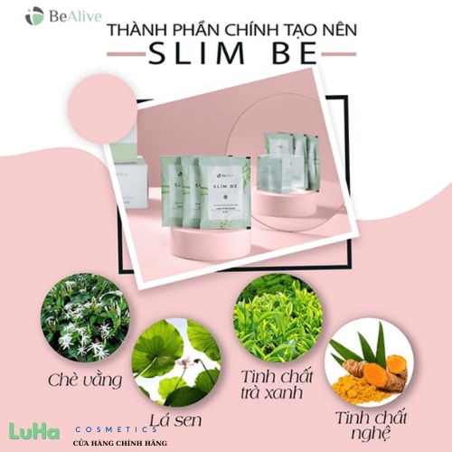 Viên uống giảm cân slim be, giảm cân thảo mộc, giảm cân cấp tốc, giảm eo - ảnh sản phẩm 3