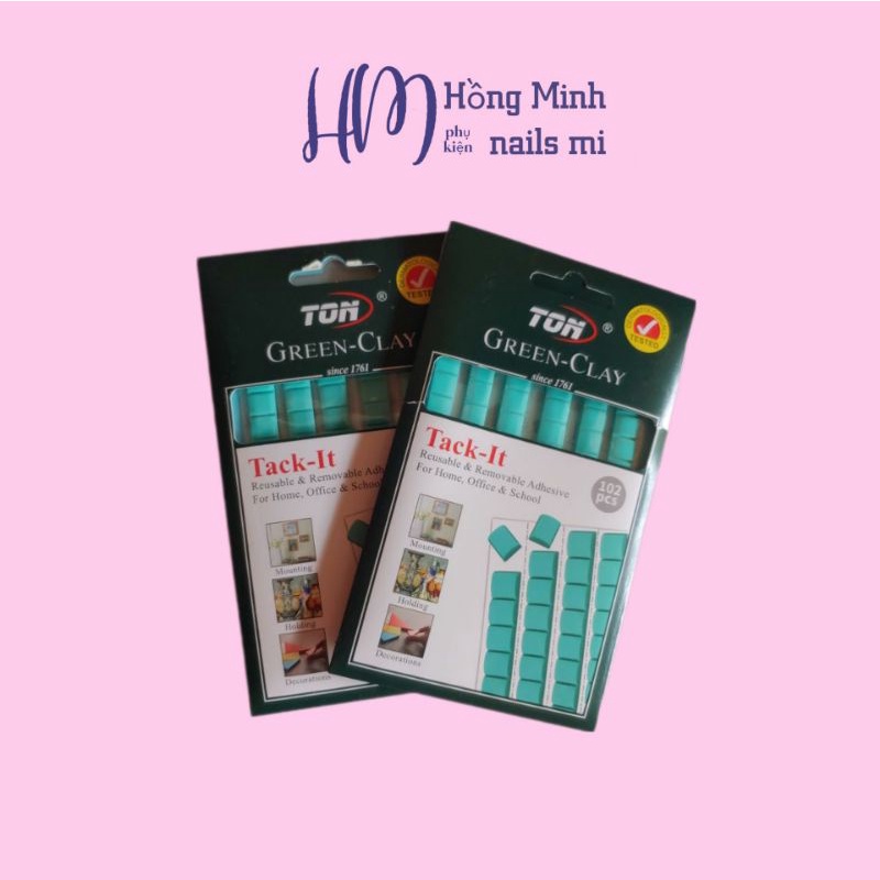 Cao su đa năng nail Blu stack, keo đa năng 120 miếng