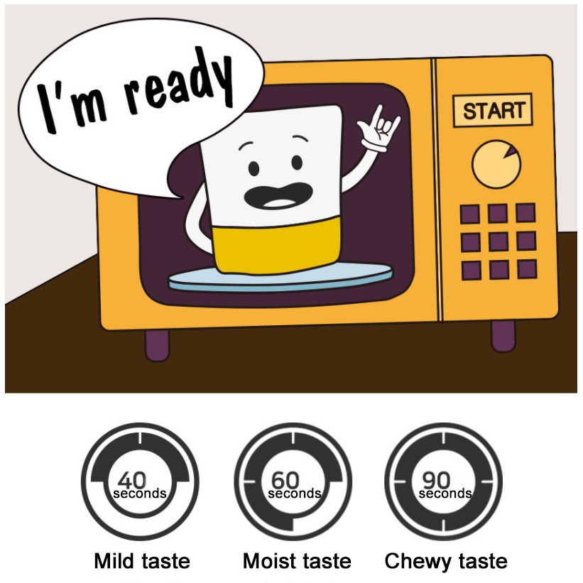 Cho Lò Vi Sóng Màu Nâu Đậu Nành