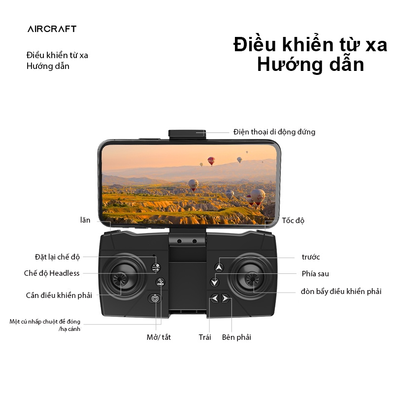 ⚡Flycam H7 DRONE 4K camera flycam Chức năng cài đặt độ cao, sáu kênh với con quay hồi chuyển Định vị 4K ống kính kép🔥 | BigBuy360 - bigbuy360.vn