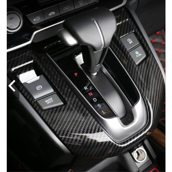 Ốp nội thất CARBON xe Honda CRV 2017- 2022 - Hàng nhựa ABS vân Cacbon cao cấp