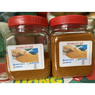 Artemia sấy khô lọ 50g-100g-200g - thức ăn cho cá cảnh