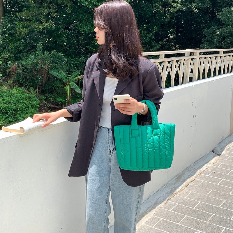 Túi Xách Cỡ Lớn Chất Liệu Cotton Thời Trang Cho Nữ