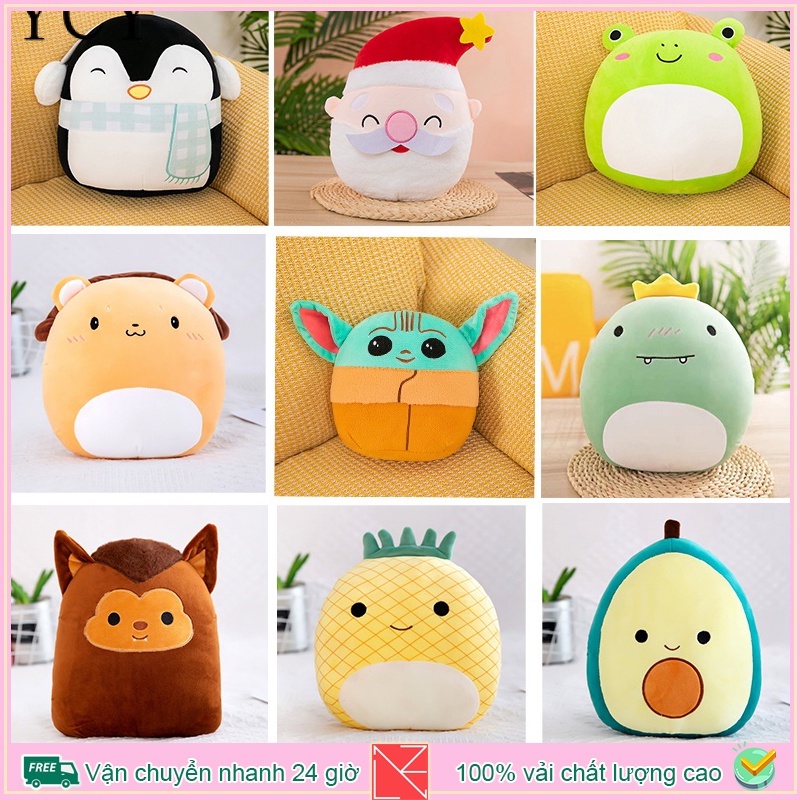 ⭐Hot Sale⭐28cm Squishmallows Thú nhồi bông Đồ chơi nhồi bông Mềm Hình Động Vật Dễ Thương đồ chơi đồ chơi trẻ em gấu bông gấu đồ gấu