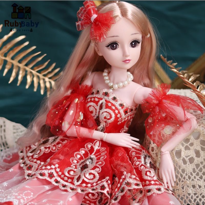 Búp bê Barbie có khớp siêu to 60cm, bup bê cho bé gái, búp bê đồ chơi trẻ em
