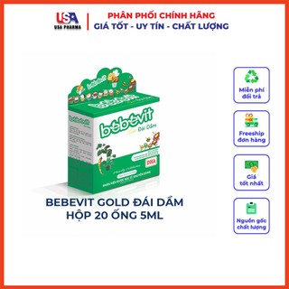 Siro BEBEVIT GOLD đái dầm, giúp bé giảm tiểu đêm, đái dầm không tự chủ | USAPharma