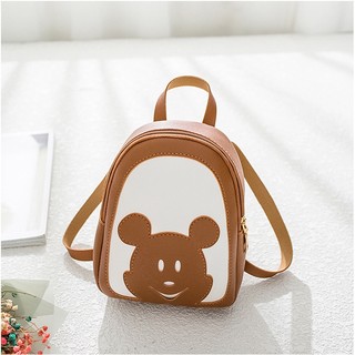 Balo Mini Chuột Mickey Nâu BL23