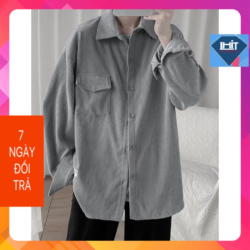 Áo Sơmi Nhung Kupi form rộng/Nam Nữ Unisex 1HIT_UNISEX