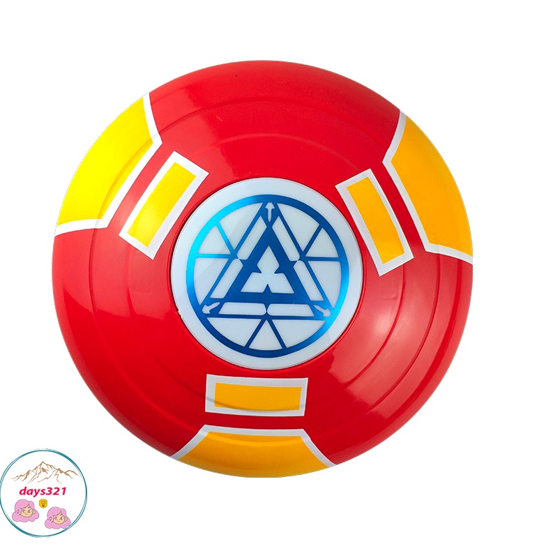 Khiên Phát Sáng Người Sắt IRONMAN Có Đèn Nhạc Đội Trưởng Mỹ Cho Bé Hóa Trang Halloween