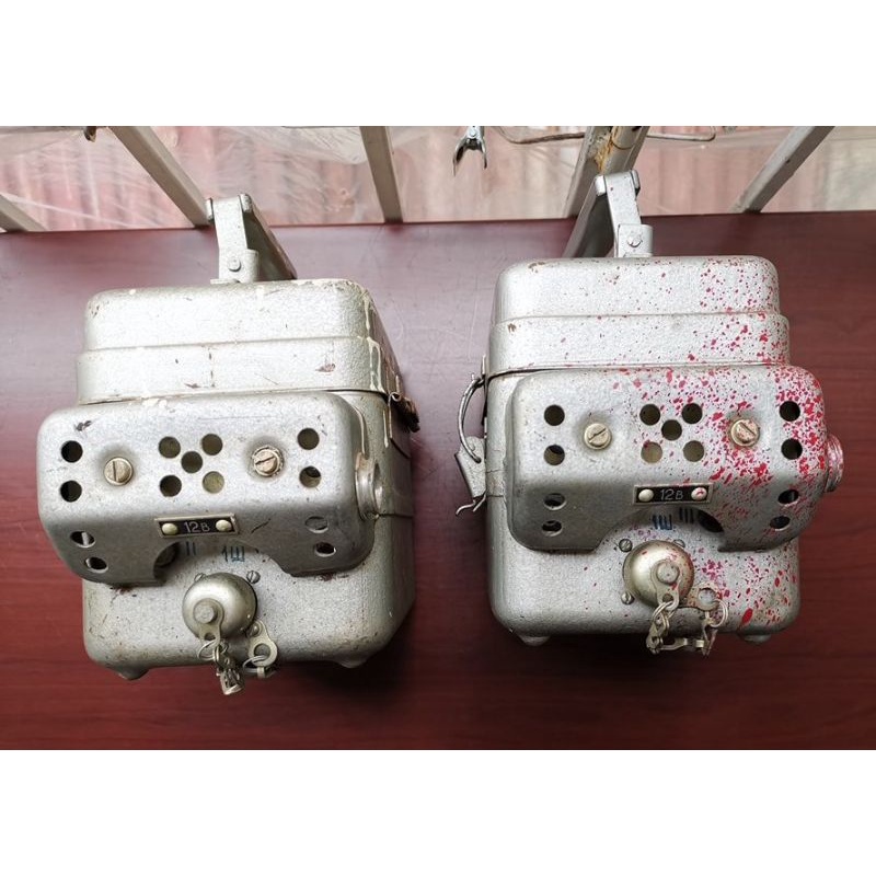 Hộp sắt hàng quân đội xưa Soviet