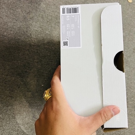 Giày Nike AF1 All White Chính Hãng FullBox