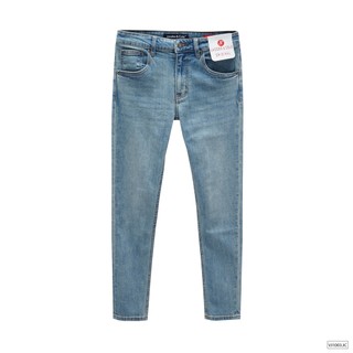 SLIM FIT BASIC JEANS JACOBS & COLE - Quần Jean dài, Xanh