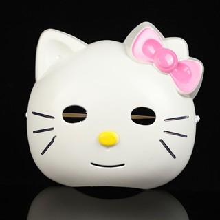 Mặt nạ mèo hello kitty- Đồ chơi Trung thu Hóa trang Halloween cho bé dùng trung thu sinh nhật lễ hội