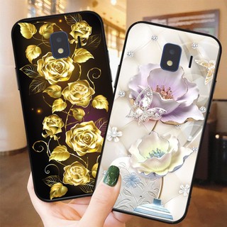 Ốp lưng Samsung j2 pro / ss j2 core / ss j4 2018 in hình hoa , ốp nữ sang trọng
