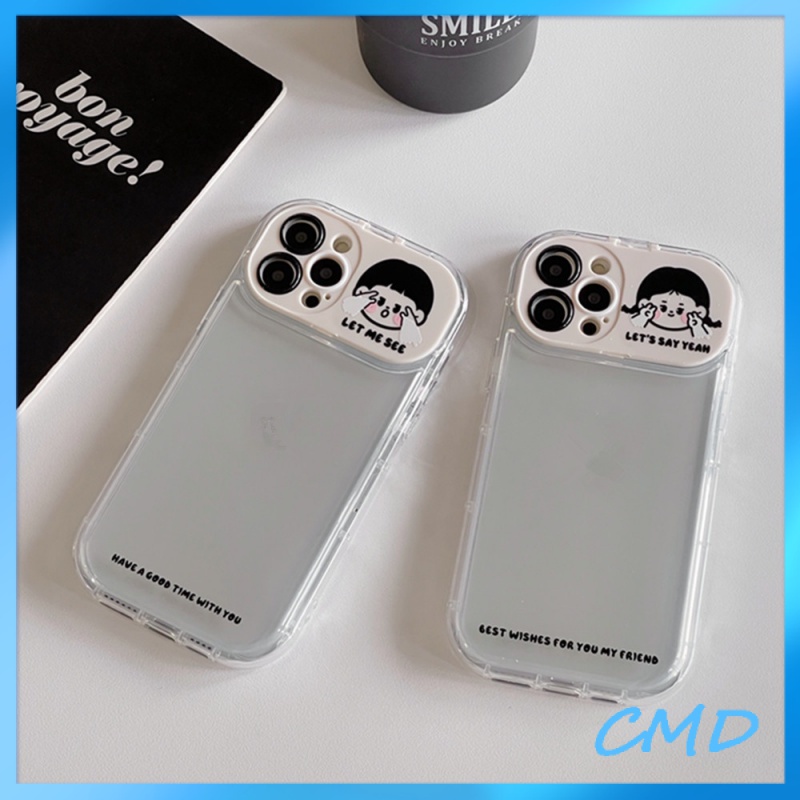 Ốp Lưng iPhone Camera Hoa Thỏ Hoa Tpu + Gương Trang Điểm Graffiti Các cặp đôi Có giá đỡ Gương trang điểm  Cho Iphone 7plus / 8plus / X / xs / xsmax / 11 / 12 / 13 / 14 / Plus / pro / pro max-5038