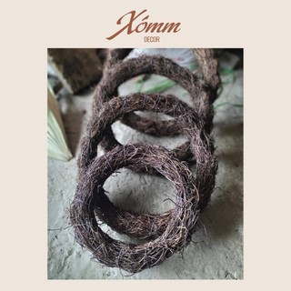 Vòng dây rừng handmade làm vòng nguyệt quế , vòng hoa treo cửa trang trí giáng sinh, đủ size