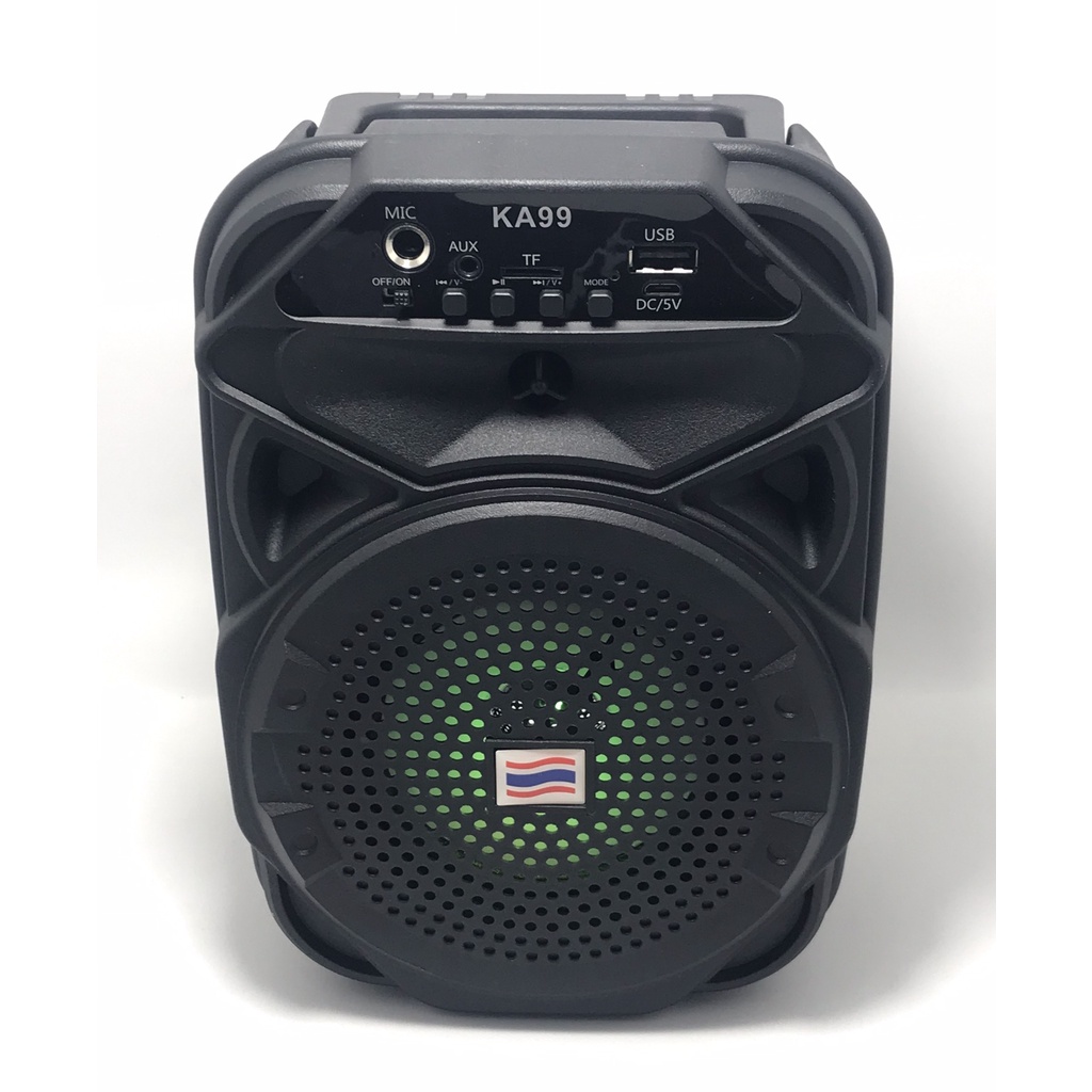 Loa Bluetooth Karaoke TWS KA99 Công Suất Lớn Kèm Mic, Bass Mạnh Kết Nối Thẻ Nhớ USB AUX Nghe Đài FM Pin lâu