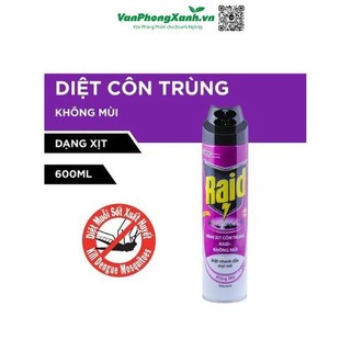Bình xịt côn trùng Raid 600ml